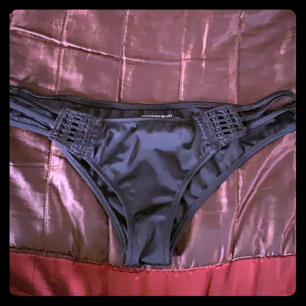 VS black bikini bottom